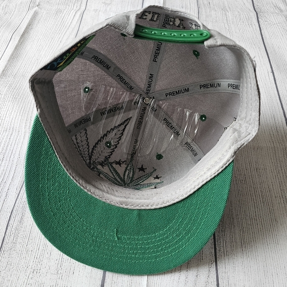 Green and Gray Kush Snapback - Picture 8 of 9
